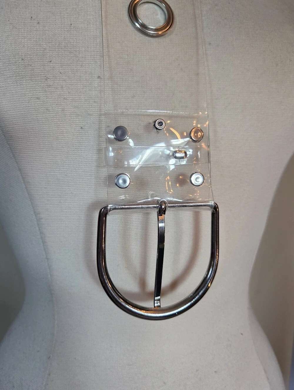 New Mango Clear PVC Belt